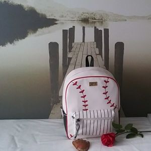 Betsey Johnson Baseball Backpack